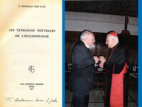 Thesis frontespice and meeting with Cardinal Ratzinger