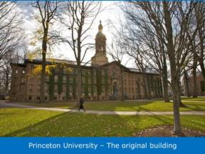 Original building of Princeton University
